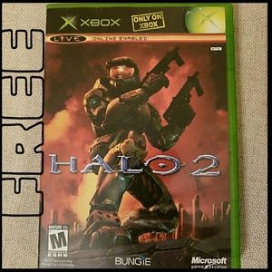 HURRY✴️✴FREE WITH PURCHASE,HALO 2--XBOX LIVE✴✴️